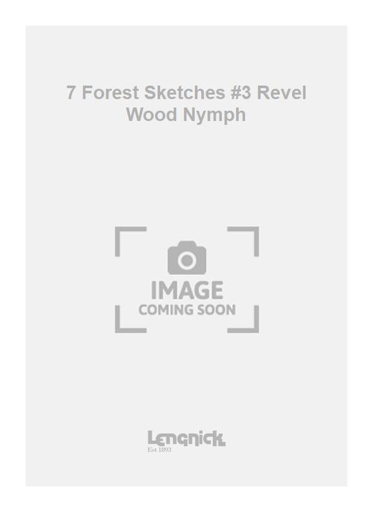 7 Forest Sketches #3 Revel Wood Nymph